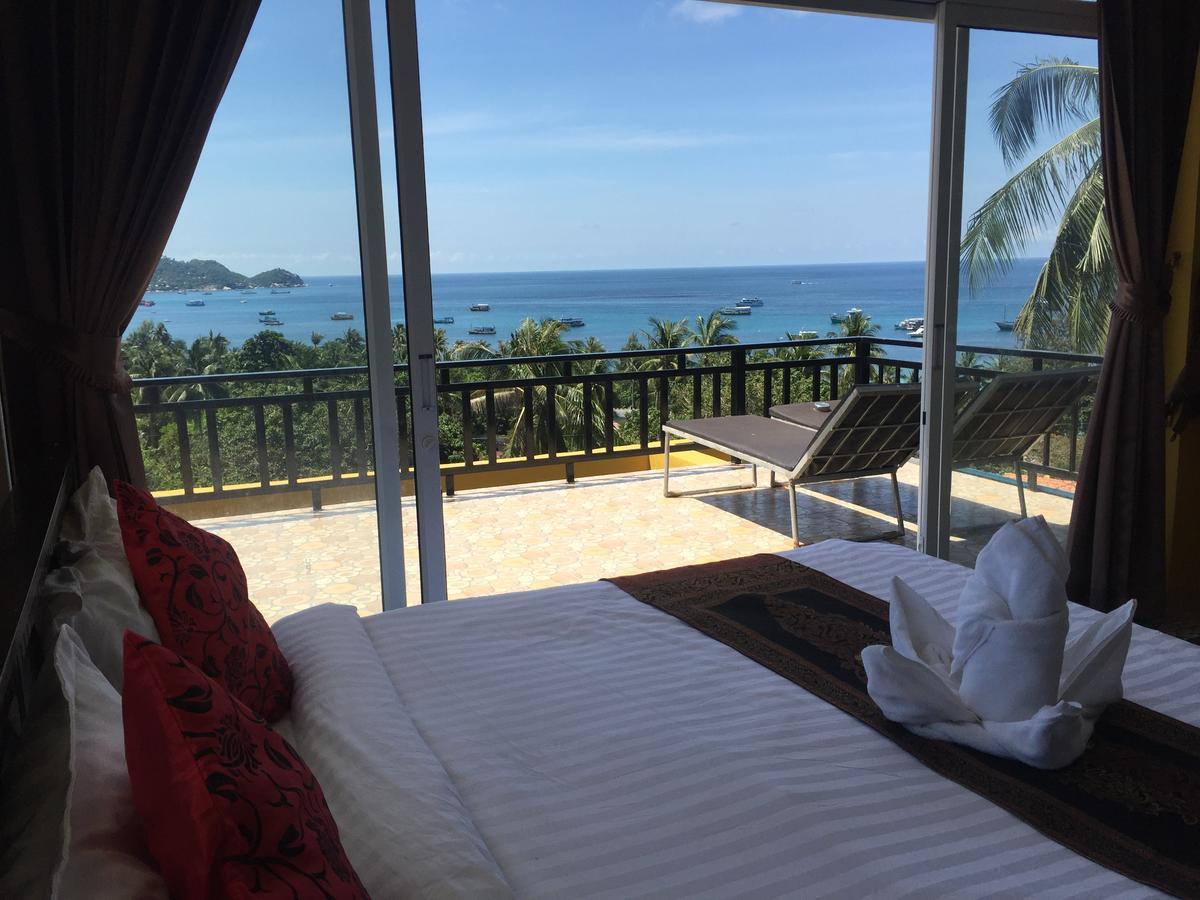 Sairee Seaview Hotel Ko Tao Bagian luar foto