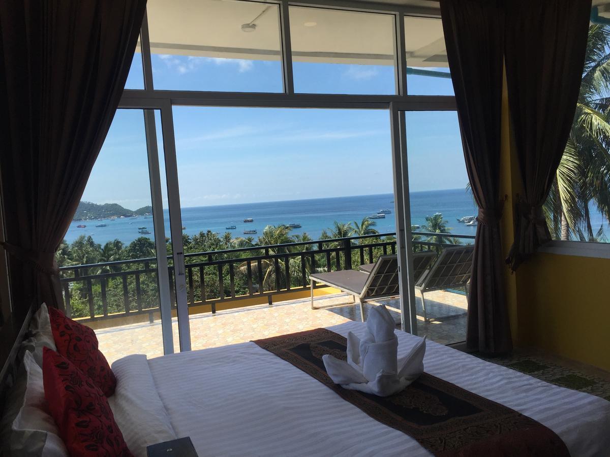Sairee Seaview Hotel Ko Tao Bagian luar foto