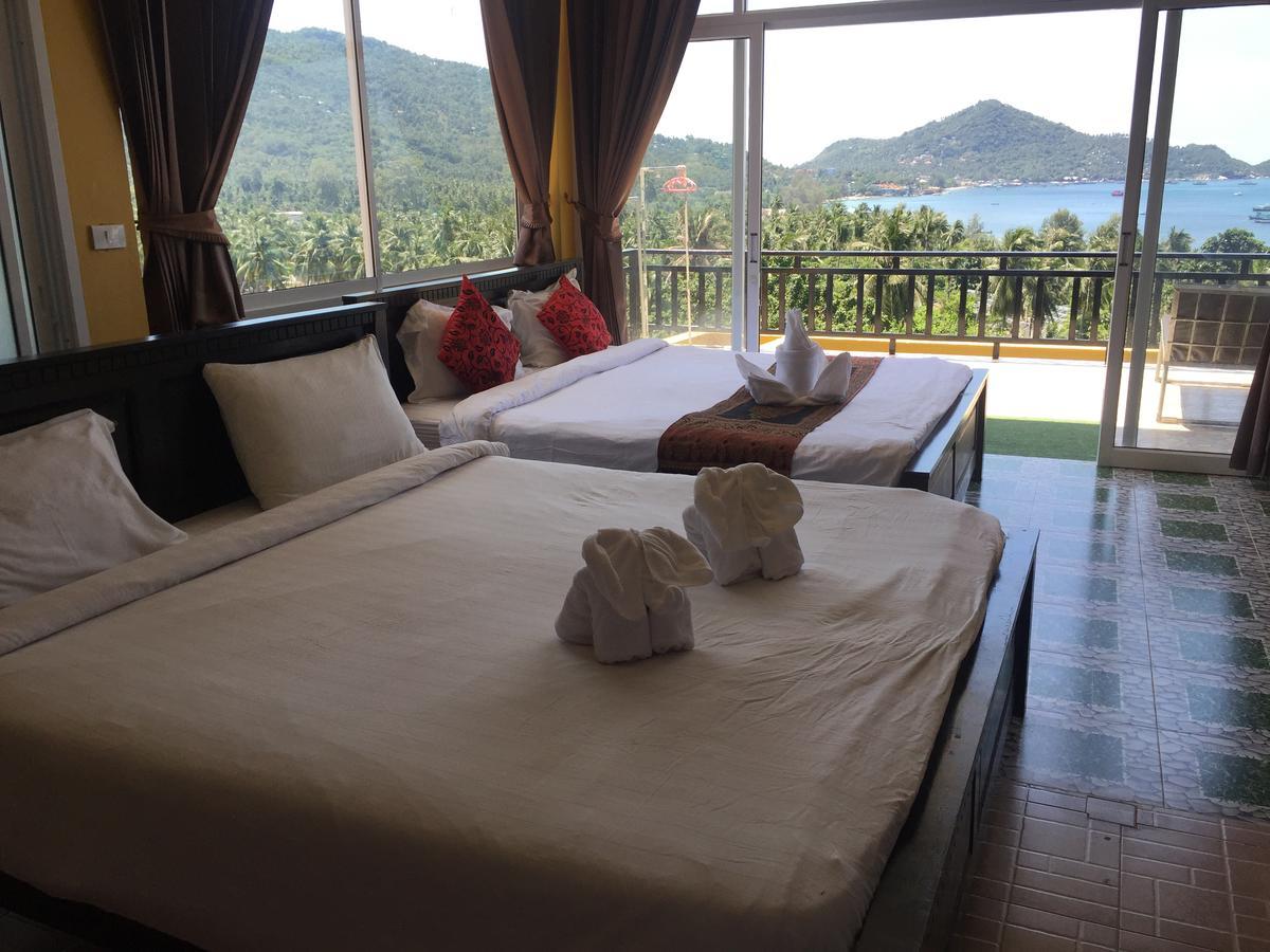 Sairee Seaview Hotel Ko Tao Bagian luar foto