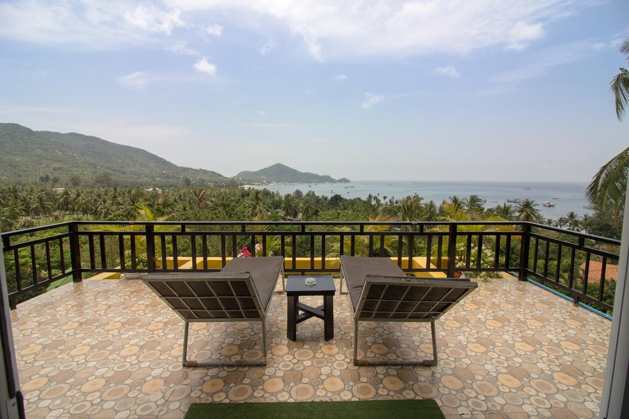 Sairee Seaview Hotel Ko Tao Bagian luar foto