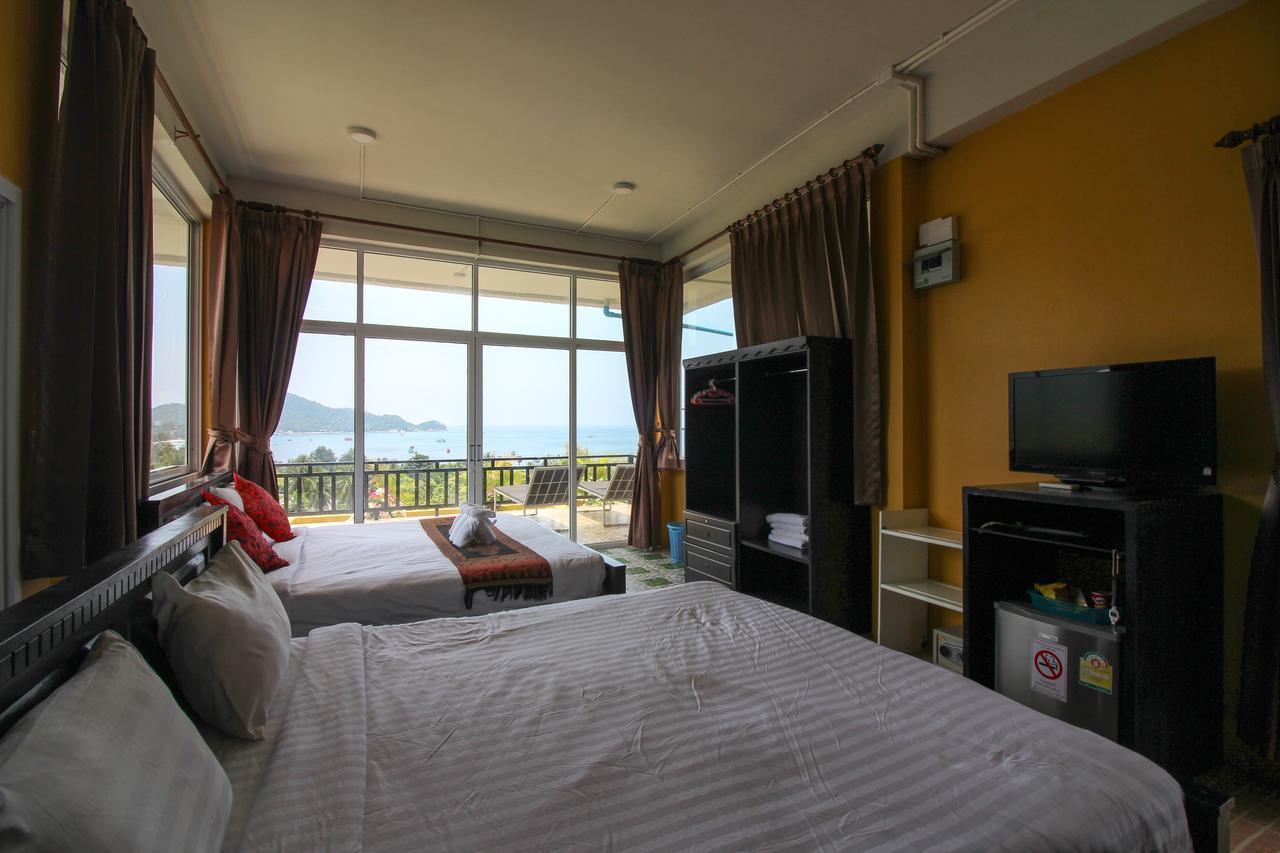 Sairee Seaview Hotel Ko Tao Bagian luar foto